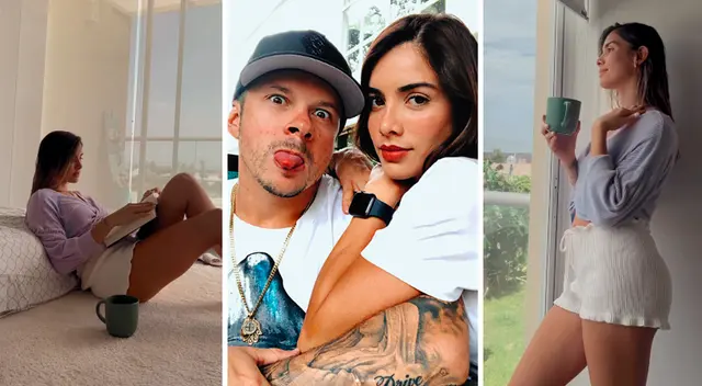 Korina Rivadeneira feliz por su nuevo hogar.