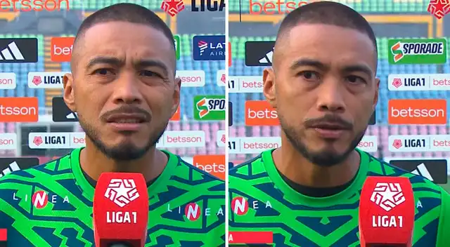 Manuel Heredia abandonó la entrevista y se molestó con el reportero.