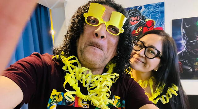 Carlos Vílchez y Melva Bravo. Foto: Facebook   