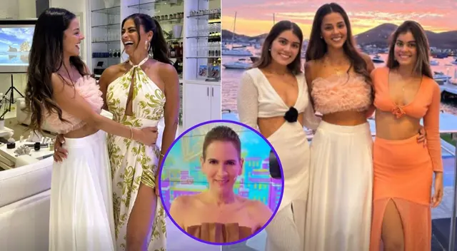 Luciana Fuster asiste a pedida de mano de Mafer Parodi.