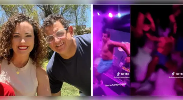 Connie Chaparro habla de la caída de Sergio Galliani.