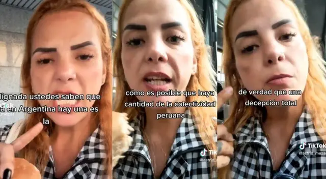 Dijo sentirse indignada con los peruanos que no se identifican con sus raíces.