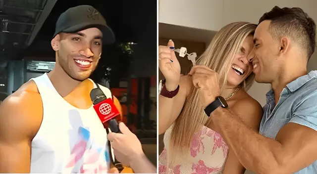 Said Palao sigue firme con Alejandra Baigorria pese a que aún no conviven.