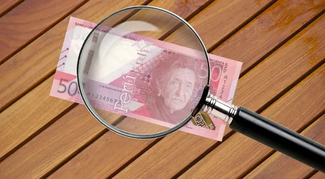 Conoce cómo reconocer rápidamente un billete auténtico.