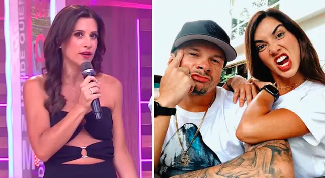 Korina Rivadeneira y Mario Hart duermen en el suelo.