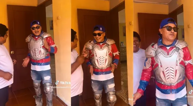 El Chino Risas no pudo con su genio.