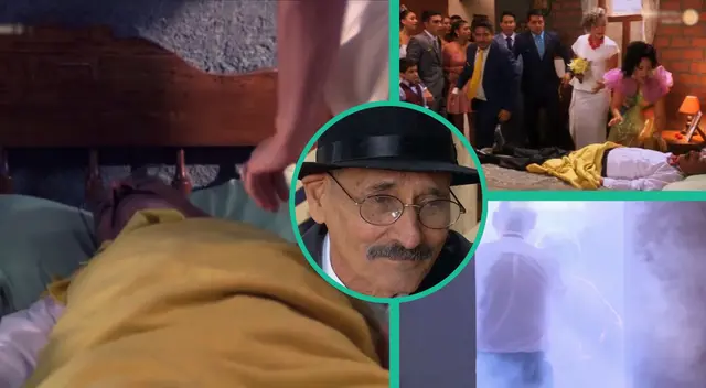 Don Gilberto fallece el día que se iba a casar con Eva.