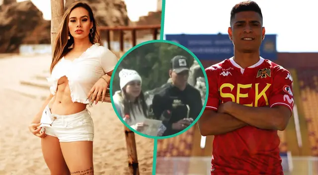 Magaly Medina mostró las imágenes de Paolo Hurtado y Jossmery Toledo en Cusco.