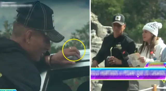Paolo Hurtado usó su anillo de casado en ampay con Jossmery Toledo Paolo Hurtado usó su anillo de casado en ampay con Jossmery Toledo