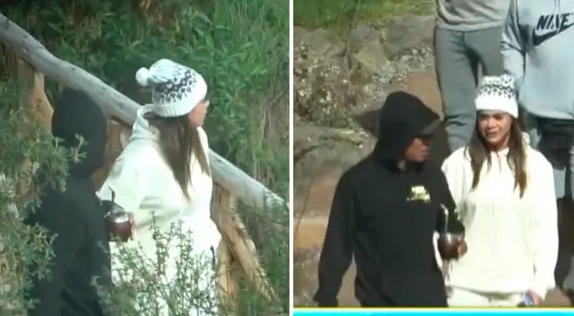 Jossmery Toledo y Paolo Hurtado son captados juntos en situaciones románticas en Cusco.