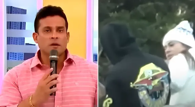 Christian Domínguez sacó cara por Jossmery Toledo Christian Domínguez sacó cara por Jossmery Toledo