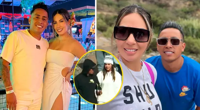 Christian Cueva grita su amor por Pamela López.