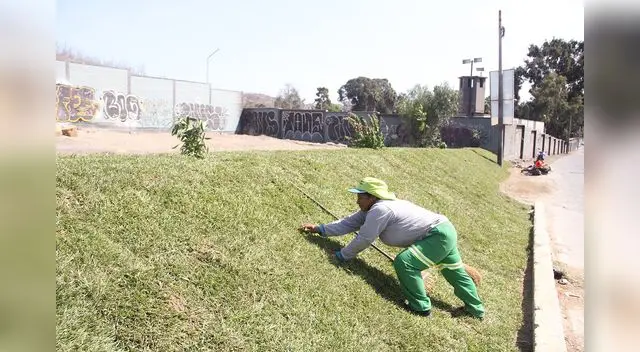 Áreas verdes en Chorrillos