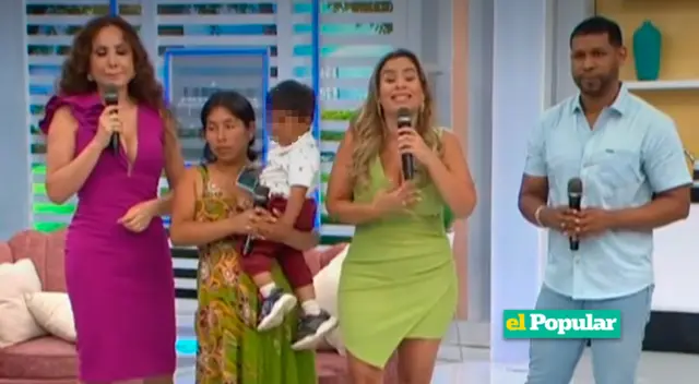 Ethel Pozo le tenía sorpresa a padre de niño que fue arrastrado por huaico. Ethel Pozo le tenía sorpresa a padre de niño que fue arrastrado por huaico.