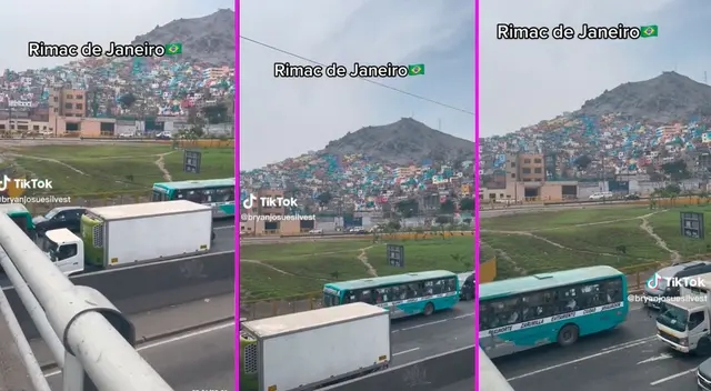 El joven pensó que se trataban de las favelas de Río de Janeiro en Brasil.