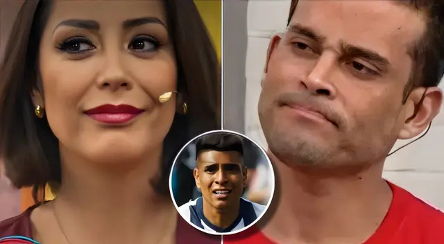 Karla Tarazona le dio 'cocacho' a su ex Christian Domínguez.