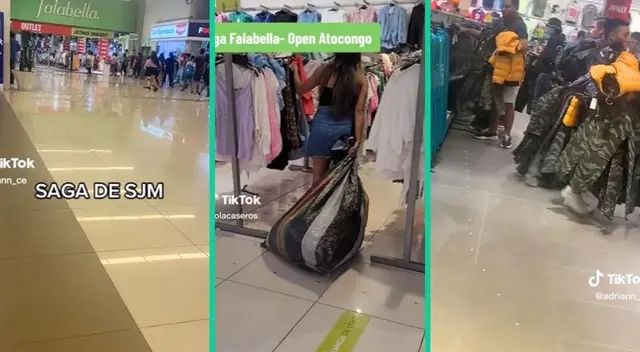 Clientes enloquecen con ofertas en Outlet de Sagafalabella.