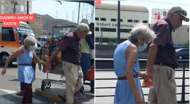 Una pareja de adultos mayores fue captada por la calle demostrando su amor y es viral en TikTok. Una pareja de adultos mayores fue captada por la calle demostrando su amor y es viral en TikTok.