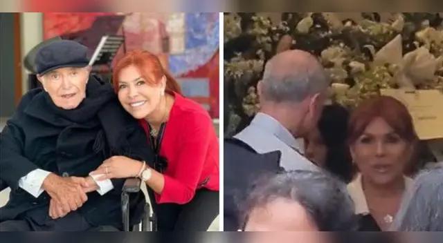 Magaly Medina recibe condolencias del gerente de ATV.