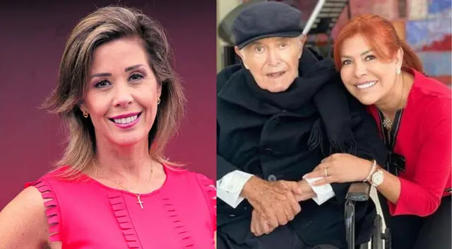 Drusila Zileri se solidariza con Magaly Medina.