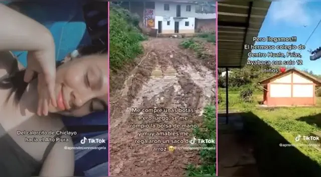 Una profesora contó su experiencia luego de ser trasladada para enseñar en un colegio del Alto Piura.