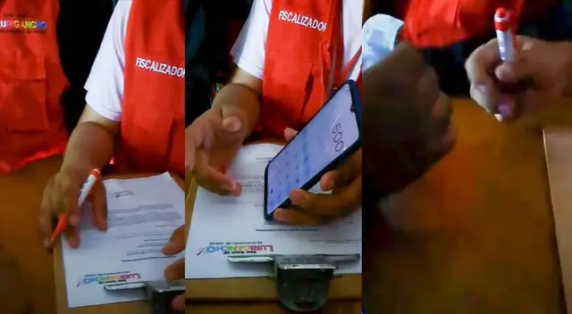 fiscalizadores son captados recibiendo coima