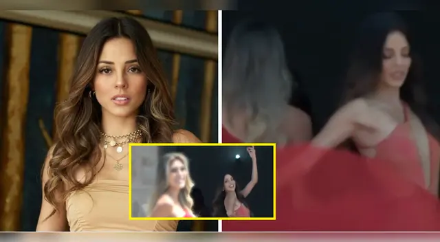 Luciana Fuster y su desfile después de Brenda Serpa.