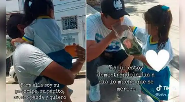 Miles quedaron cautivados con esta escena.