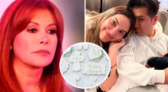 Cassandra Sánchez y Deyvis Orosco realizarán el bautizo de su hijo.