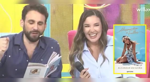 Rodrigo González imita a Alessandra Fuller.