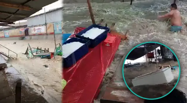 Lluvias extremas en Piura inundaron mercados, viviendas y calles.