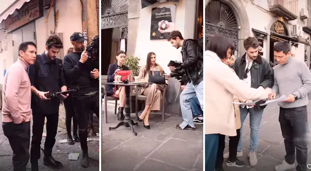 Renzo Costa demuestra que no para en su trabajo.