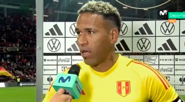 Pedro Gallese lamentó la derrota de Perú.