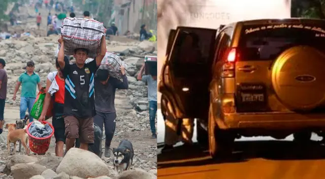 Víctimas habían llevado donaciones a los damnificados por los huaicos.