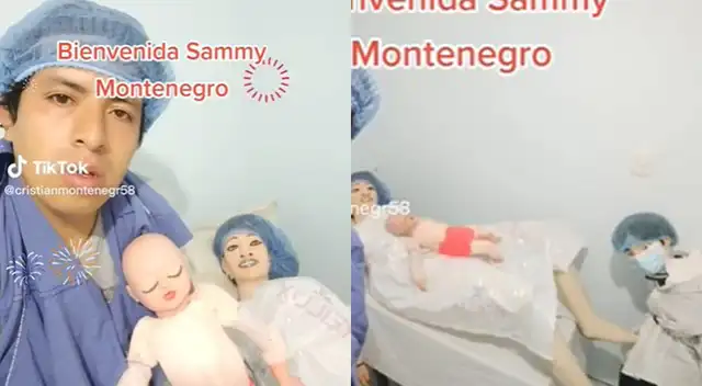 Colombiano presenta a la nueva integrante de su familia de muñecos de trapo. Colombiano presenta a la nueva integrante de su familia de muñecos de trapo.