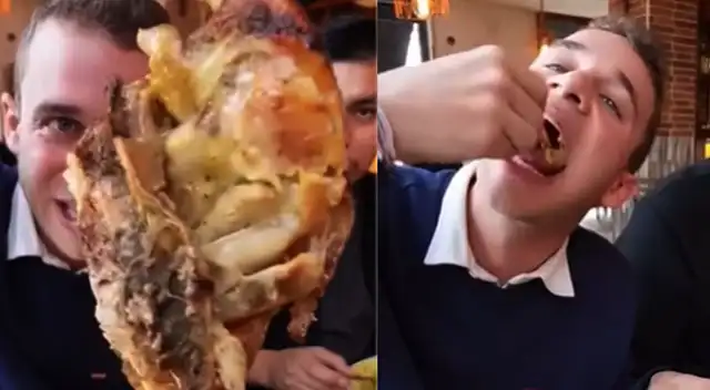 La escena se ha vuelto viral en las redes sociales. La escena se ha vuelto viral en las redes sociales.