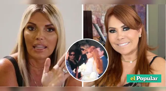 Jessica Newton habla tras asistir a velatorio del padre de Magaly.