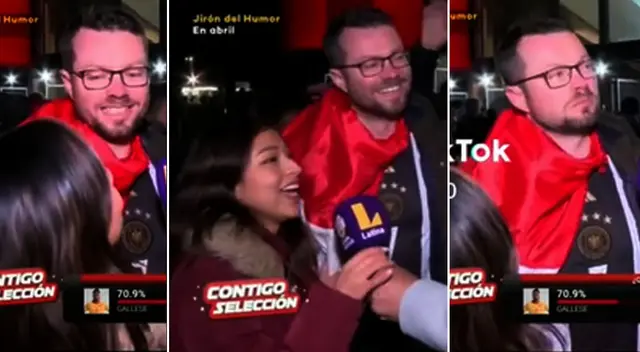 Así reaccionó el extranjero tras épica troleada de su pareja. Así reaccionó el extranjero tras épica troleada de su pareja.