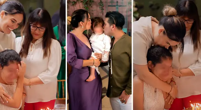 Cassandra Sánchez tiene un tierno gesto con su sobrina. Cassandra Sánchez tiene un tierno gesto con su sobrina.