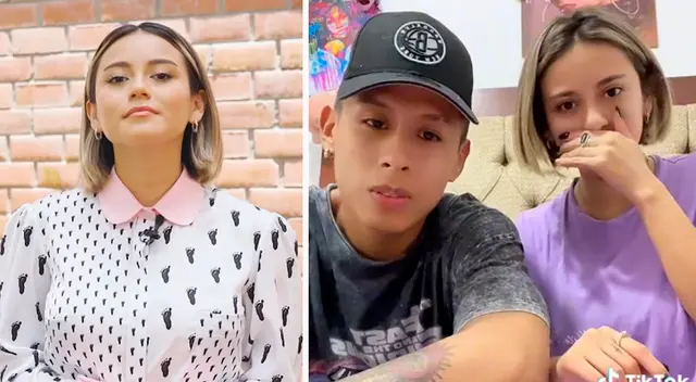 Amy Gutiérrez presenta a Christian González, su pareja sentimental en TikTok.