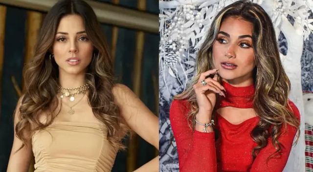 Andrea Arana no suelta a Luciana Fuster. Andrea Arana no suelta a Luciana Fuster.