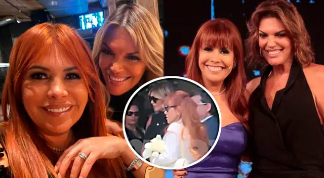 Jessica Newton acompañó a Magaly Medina en uno de sus momentos más duros.