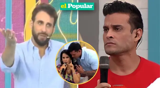 Rodrigo González cuestiona abrazo de Christian Domínguez a Lizbeth Cueva.