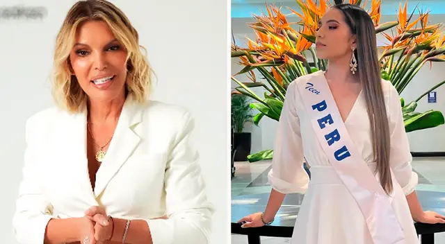 Jessica Newton apoya a Alondra Huárac. Jessica Newton apoya a Alondra Huárac.