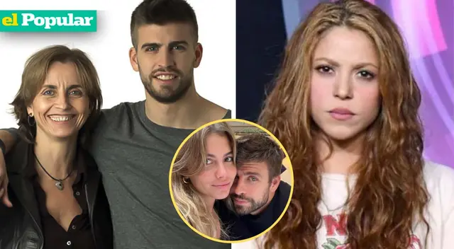 Mamá de Gerard Piqué habría escondido a Clara Chía en su casa.