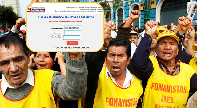 Conoce en qué estado se encuentra la devolución del Fonavi.