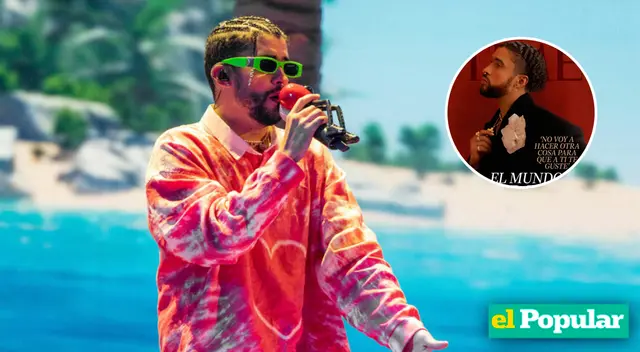 Bad Bunny, primer artista con portada en español en revista Time Bad Bunny, primer artista con portada en español en revista Time