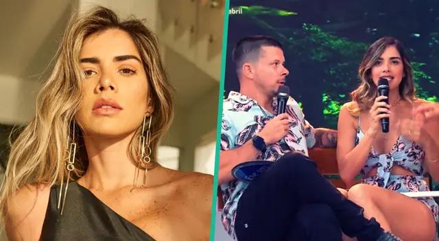 Korina Rivadeneira señala que le gusta pelearse con Mario Hart a pesar de que él no se porte mal.