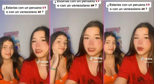 Una joven venezolana responde si prefiere a un hombre peruano o de su país y es viral en TikTok.