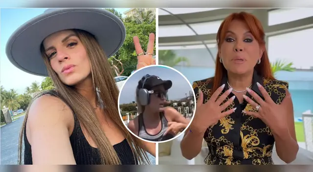 Alejandra Baigorria arremete contra Magaly Medina. Alejandra Baigorria arremete contra Magaly Medina.